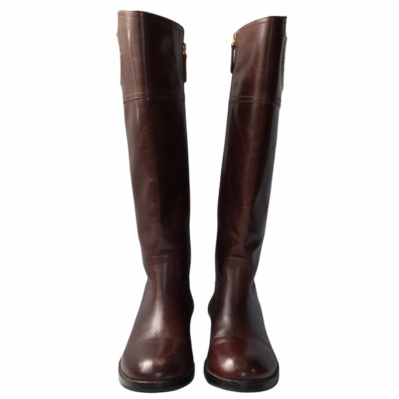 Tory Burch Almond Kiernan Riding Boots size 7M - Picture 5 of 16